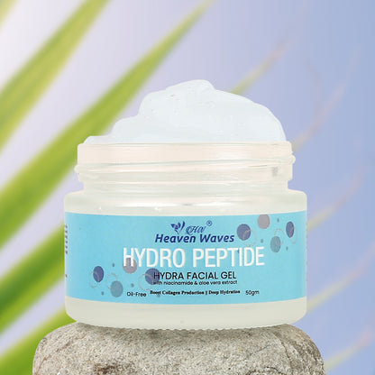 Heaven Waves Hydro Peptide Facial Gel | For All Skin Types | 50g