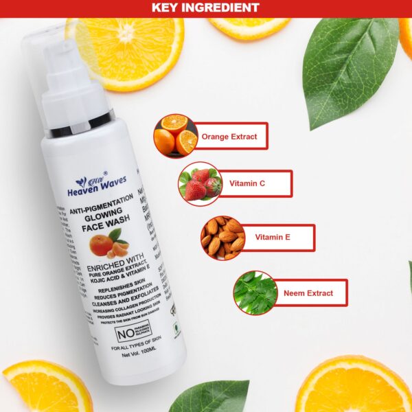 Key ingredients of anti pigmentaion face wash