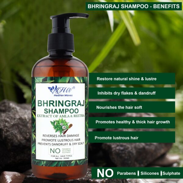 bhringraj shampoo key benefits
