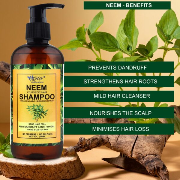 some benefits of using heaven waves neem shampoo