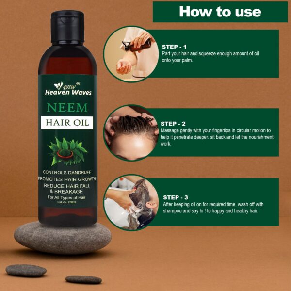 neem hair oil how to use