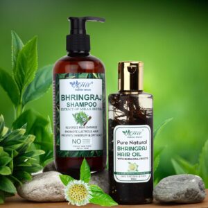 Bhringraj hair oil and bhringraj hair shampoo