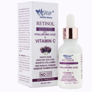 retinol face serum with vitamin c