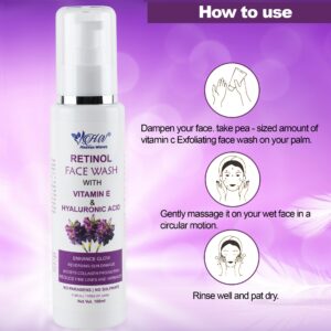 retinol face wash benefits