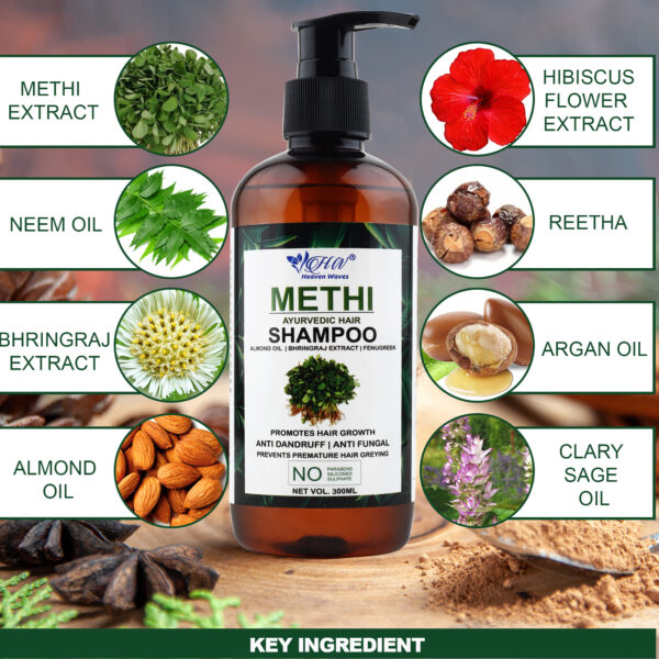 some ingredients of methi shampoo