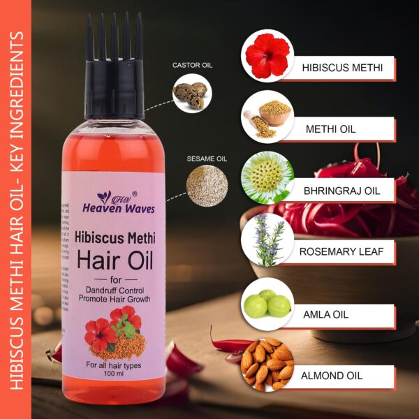 Hibiscus hair oil key ingredients