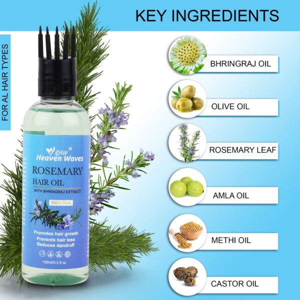 rosemary hair oil key ingredients