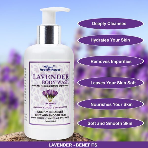 lavender body wash benefits